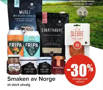 Spar Smaken av norge tilbud