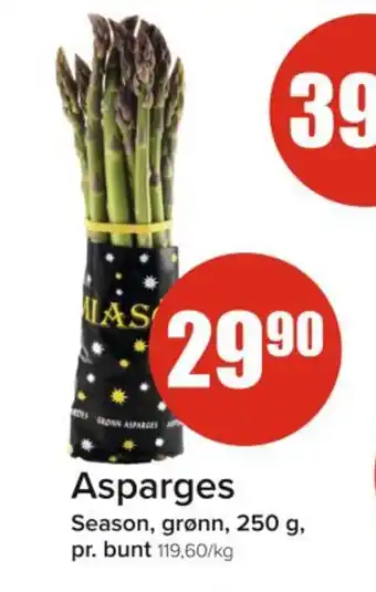 Spar Asparges tilbud