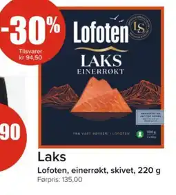 Spar LOFOTEN Laks tilbud