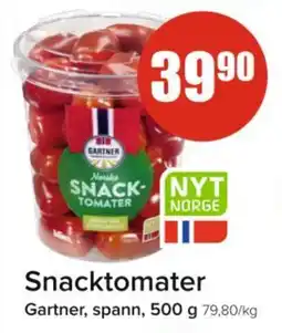 Spar GARTNER Snacktomater tilbud