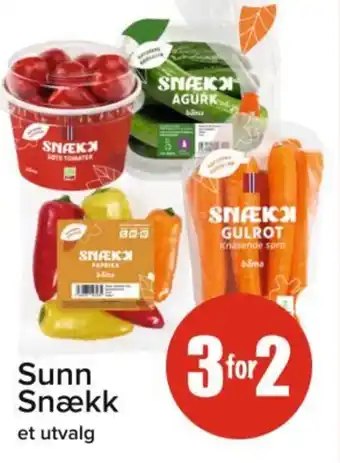 Spar Sunn snækk tilbud