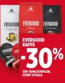Meny EVERGOOD Kaffe tilbud