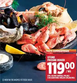 Meny Store frosne reker tilbud