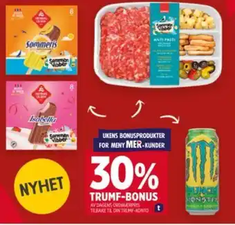 Meny Trumf-bonus tilbud