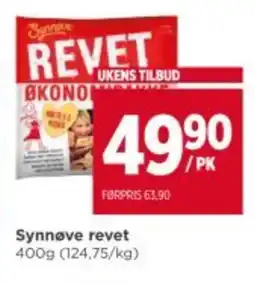 Meny Synnøve revet tilbud