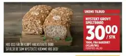 Meny Nystekt grovt speltbrød tilbud
