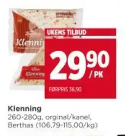 Meny Klenning tilbud