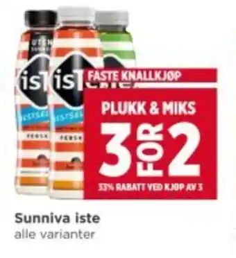 Meny Sunniva iste tilbud