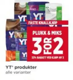 Meny YT Produkter tilbud