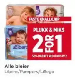 Meny Alle bleier tilbud