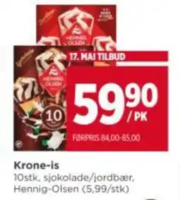 Meny Krone-is tilbud