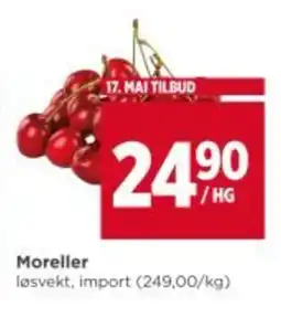 Meny Moreller tilbud