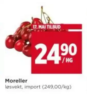 Meny Moreller tilbud