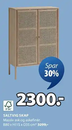 JYSK SALTVIG SKAP tilbud