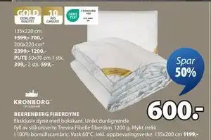 JYSK BEERENBERG FIBERDYNE tilbud