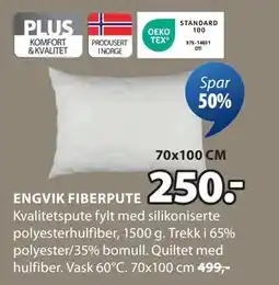 JYSK ENGVIK FIBERPUTE tilbud