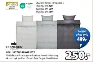 JYSK NELL SATENGSENGESETT tilbud