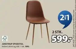 JYSK JONSTRUP SPISESTOL tilbud