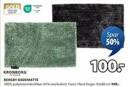 JYSK BERGBY BADEMATTE tilbud