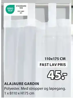 JYSK ALAJAURE GARDIN tilbud