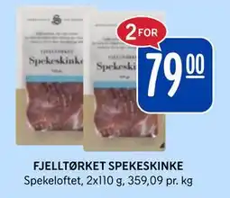 Rema 1000 FJELLTØRKET SPEKESKINKE tilbud