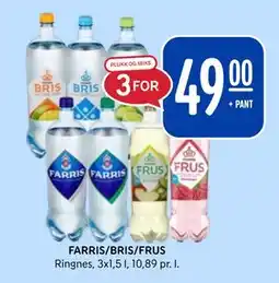Rema 1000 FARRIS/BRIS/FRUS tilbud