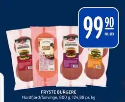 Rema 1000 FRYSTE BURGERE tilbud