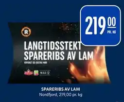 Rema 1000 SPARERIBS AV LAM tilbud