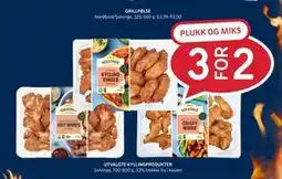 Rema 1000 UTVALGTE KYLLINGPRODUKTER tilbud