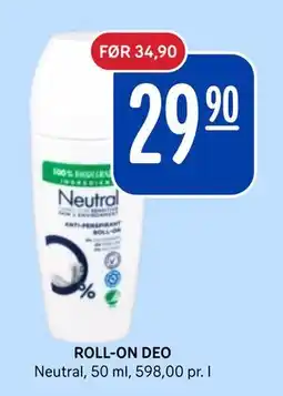 Rema 1000 ROLL-ON DEO tilbud