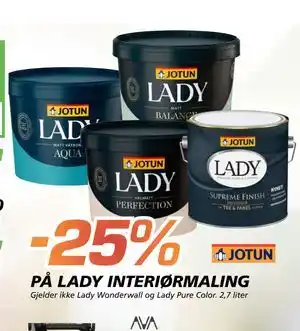Coop Byggmix PÅ LADY INTERIØRMALING tilbud