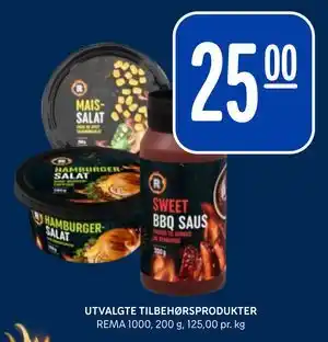 Rema 1000 UTVALGTE TILBEHØRSPRODUKTER tilbud