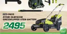 Coop Byggmix RYOBI OLM1833B GRESS tilbud