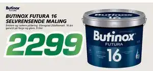 Coop Byggmix BUTINOX FUTURA 16 SELVRENSENDE MALING tilbud