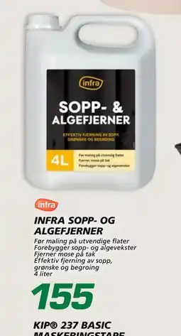 Coop Byggmix INFRA SOPP- OG ALGEFJERNER tilbud