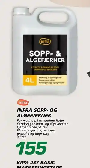 Coop Byggmix INFRA SOPP- OG ALGEFJERNER tilbud