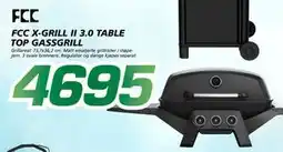 Coop Byggmix FCC X-GRILL II 3.0 TABLE TOP GASSGRILL tilbud