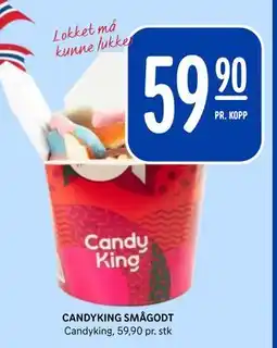 Rema 1000 CANDYKING SMÅGODT tilbud