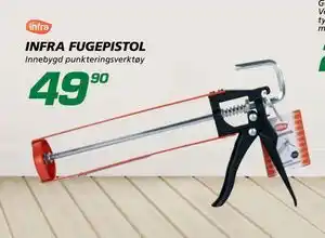 Coop Byggmix INFRA FUGEPISTOL tilbud