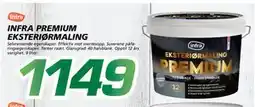 Coop Byggmix INFRA PREMIUM EKSTERIØRMALING tilbud