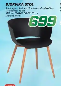 Coop Byggmix BJØRVIKA STOL tilbud