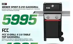 Coop Byggmix WEBER SPIRIT E-210 GASSGRILL tilbud