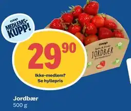 Coop Obs Jordbær tilbud