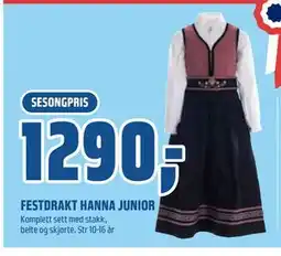 Coop Obs FESTDRAKT HANNA JUNIOR tilbud