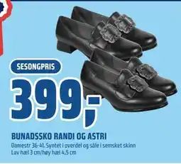 Coop Obs BUNADSSKO RANDI OG ASTRI tilbud