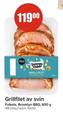 Spar Grillfilet av svin tilbud