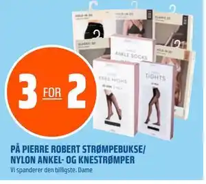 Coop Obs 3for2 PÅ PIERRE ROBERT STRØMPEBUKSE/ NYLON ANKEL- OG KNESTRØMPER tilbud