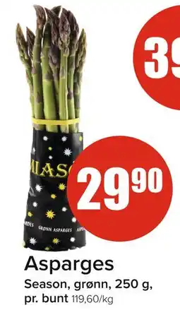 Spar Asparges tilbud
