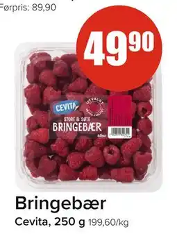 Spar Bringebær tilbud