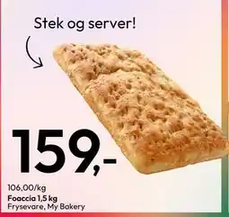 Gigaboks Foaccia 1,5 kg tilbud